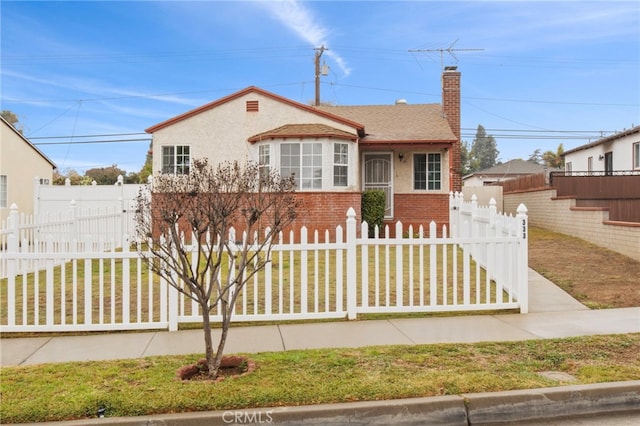 view of bungalow