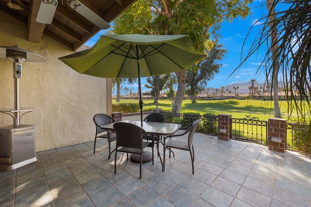 view of patio