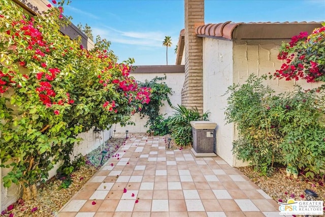 view of patio