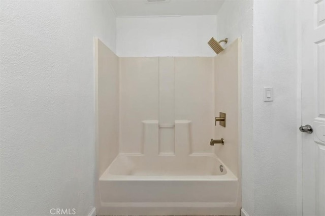 bathroom featuring tub / shower combination