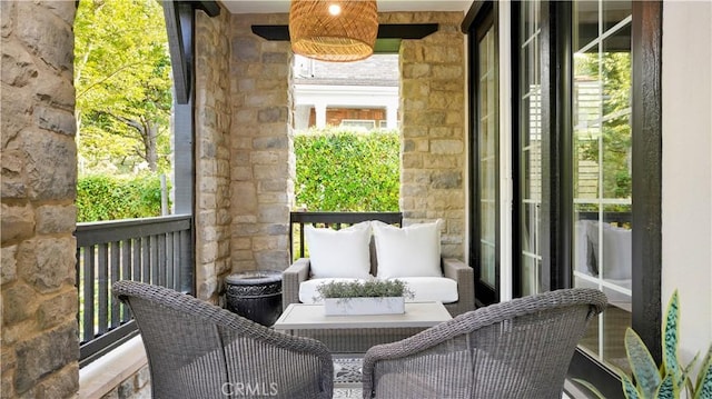 19 Basilica Pl, Ladera Ranch, CA 92694 - covered porch with outdoor lounge area