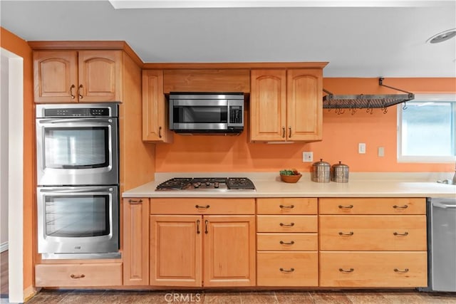 kitchen with stainless steel appliances