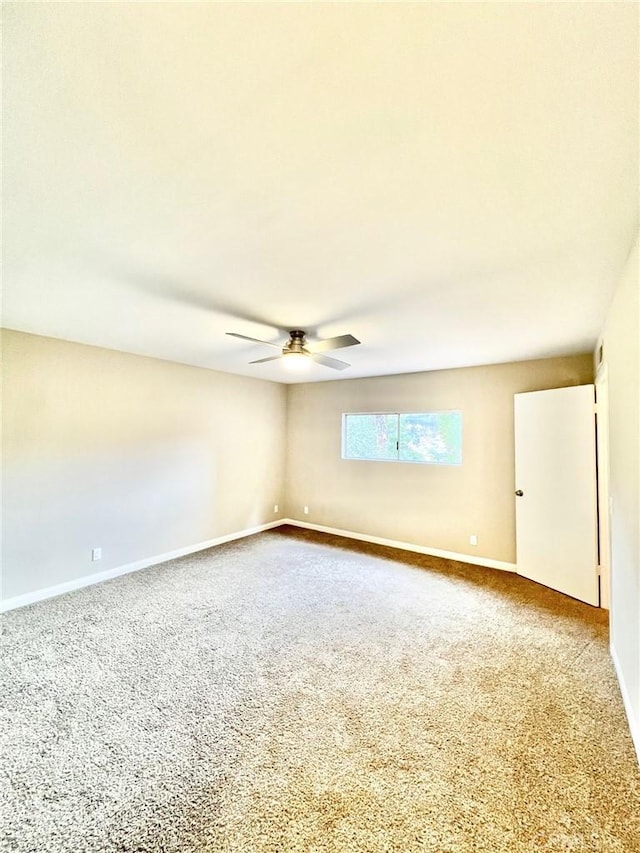 64 Avalon Terrace Rd, Avalon, CA 90704 - spare room featuring carpet flooring, baseboards, and ceiling fan