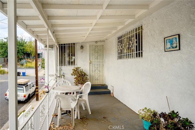 view of patio