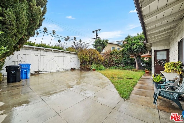 view of patio / terrace