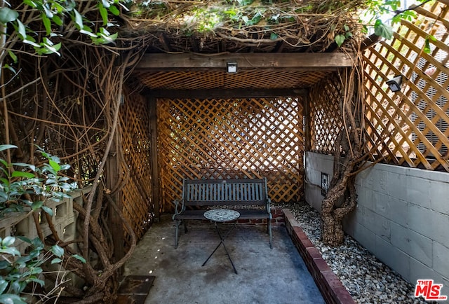 view of patio