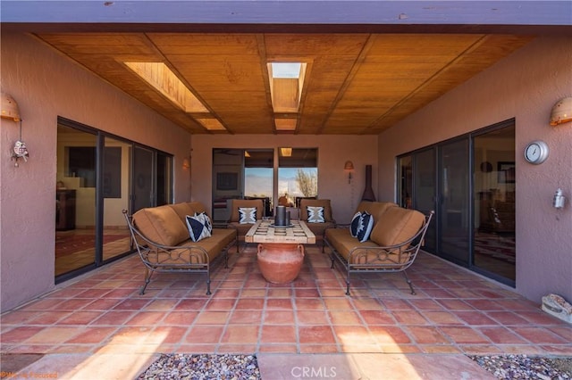 view of patio / terrace with outdoor lounge area