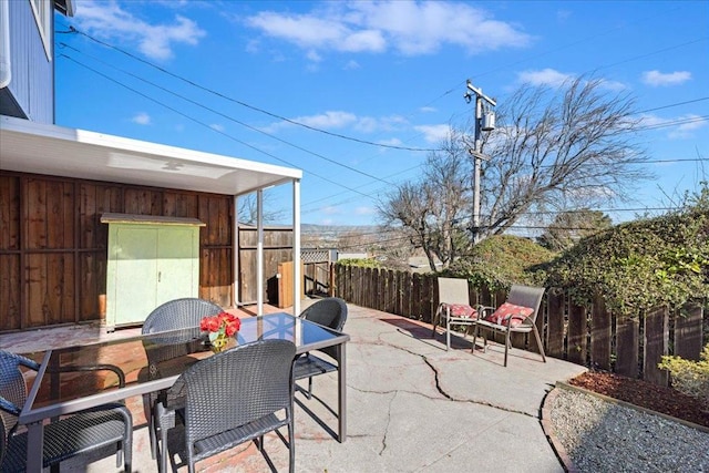 view of patio / terrace