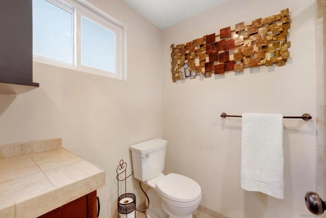 bathroom with toilet