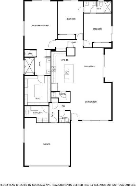 3712 Ambassador Dr, Palm Springs, CA 92262 - floor plan / room layout