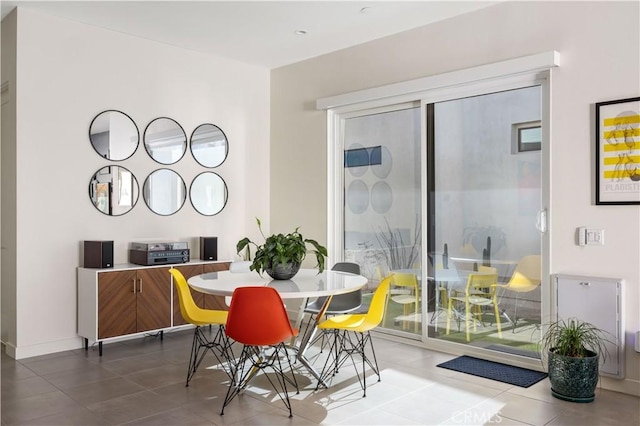 3712 Ambassador Dr, Palm Springs, CA 92262 - dining room with tile patterned floors and baseboards