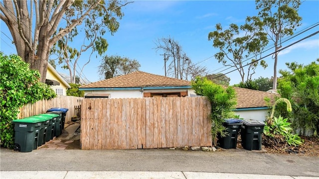 view of property exterior