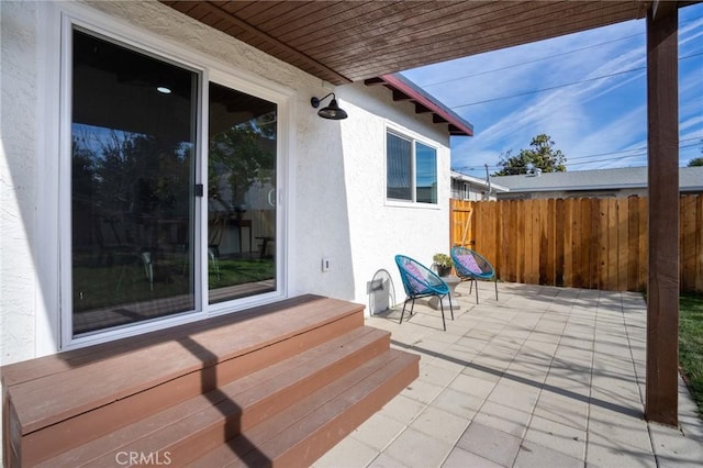 view of patio / terrace