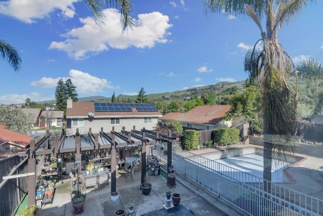 exterior space with a patio area