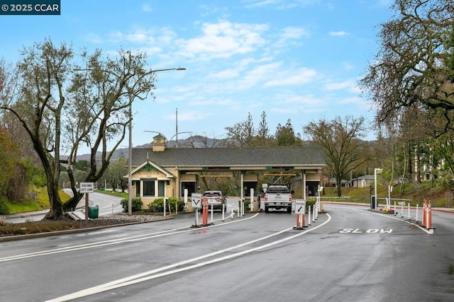 view of road