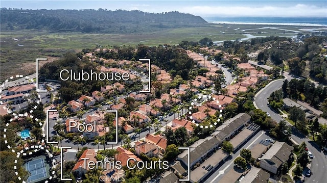 12999 Caminito Pointe Del Mar, Del Mar, CA 92014 - birds eye view of property featuring a residential view