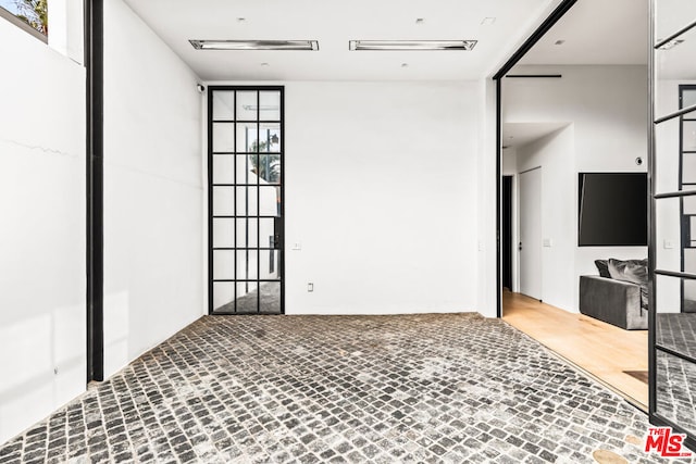 view of unfurnished living room