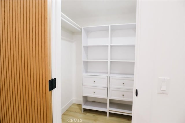 view of closet