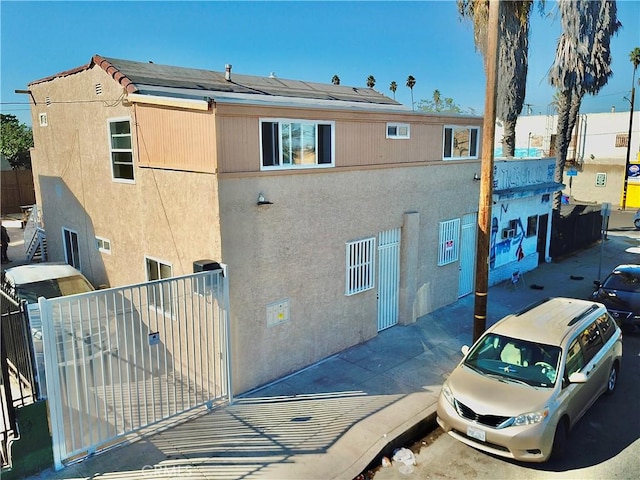 view of rear view of property