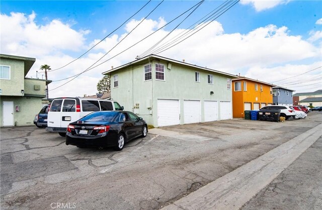 view of home's exterior featuring a garage