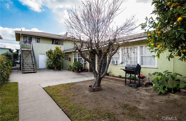 exterior space with a patio area