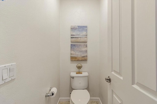 bathroom with toilet