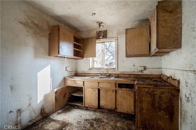 kitchen featuring sink