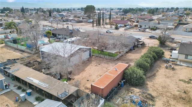 birds eye view of property featuring a residential view