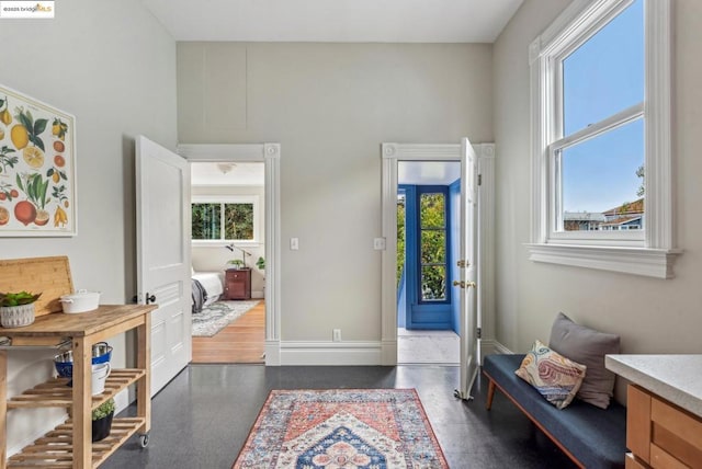 view of sitting room