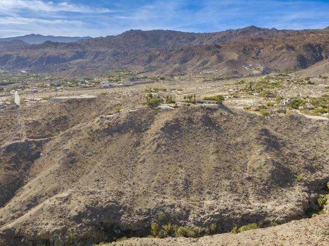 view of mountain feature