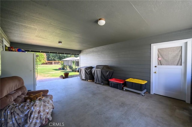 view of patio / terrace with area for grilling
