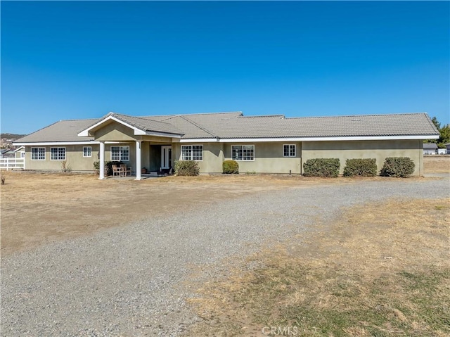 view of ranch-style house