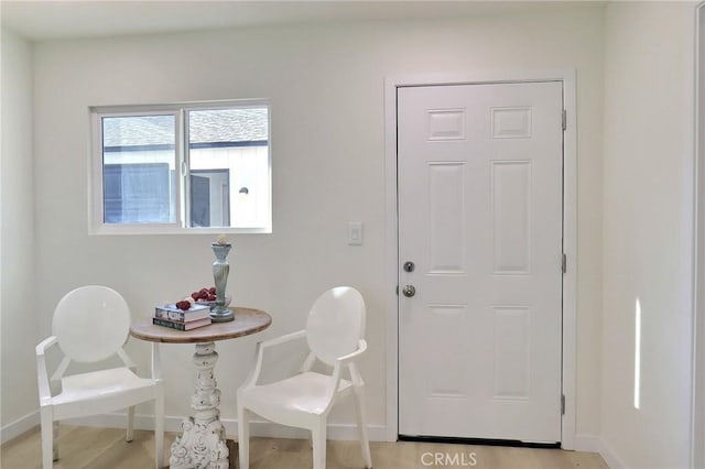 dining room featuring baseboards