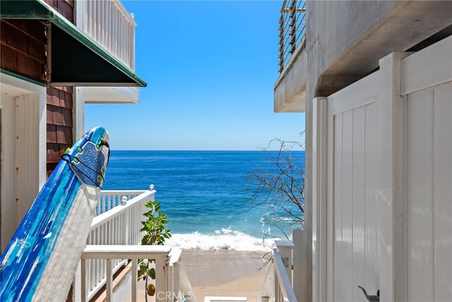 1051 Gaviota Dr, Laguna Beach, CA 92651 - water view with nearby beach