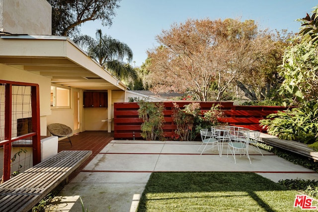 view of patio / terrace