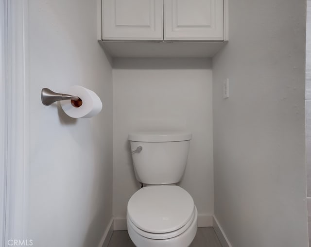 bathroom with toilet