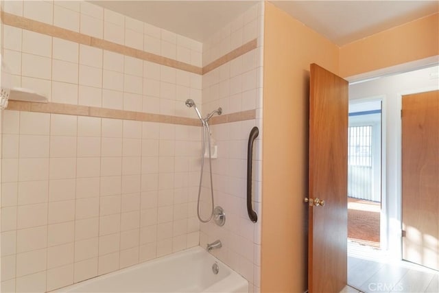 full bathroom featuring shower / bathing tub combination