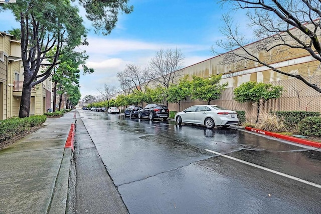 view of street