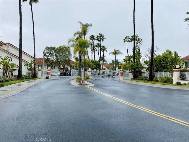 view of road