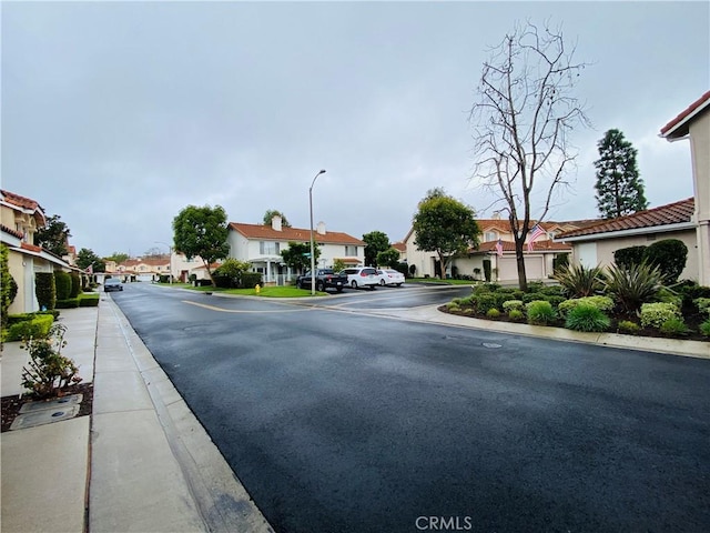 view of road