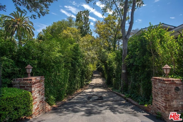 view of road