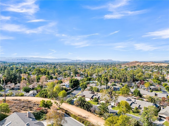 2572 Sunset Dr, Riverside, CA 92506 - birds eye view of property with a mountain view