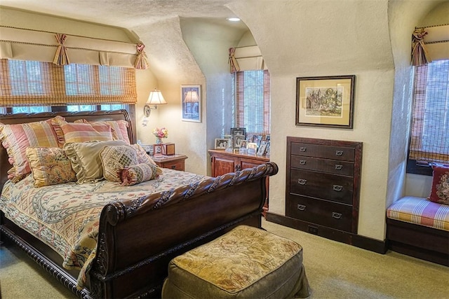 bedroom featuring carpet floors