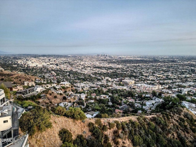 8326 Grand View Dr, Los Angeles, CA 90046 - aerial view of property and surrounding area