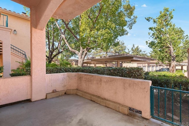 view of patio / terrace