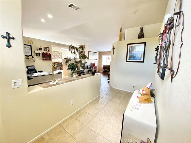 81060 Paloma Cir, Indio, CA 92201 - hallway with light tile patterned floors