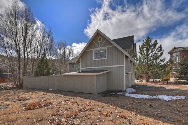 view of rear view of house