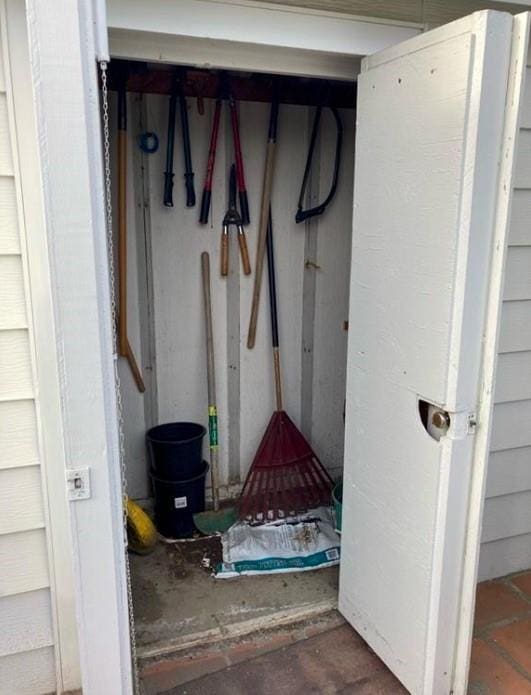 view of closet