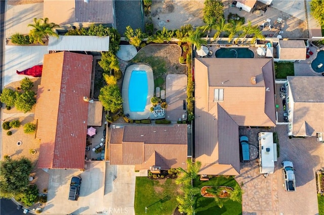 30340 Channel Way Dr, Canyon Lake, CA 92587 - bird's eye view featuring a residential view