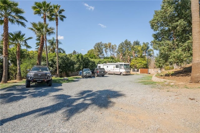 view of street featuring driveway